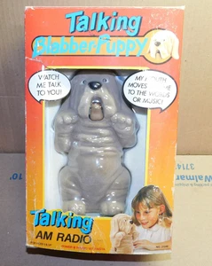Very Rare Talking Blabber Puppy 1986 Original Box, See Description - Picture 1 of 15