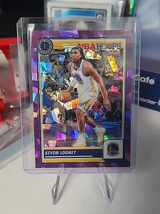 Kevon Looney Prizm Purple Cracked Ice 2023-24 Panini NBA Hoops /149 Premium #106 - Bild 1 von 2