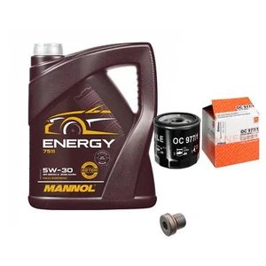 Mahle Filtro de Aceite 5L mannol Energía 5W-30 para Skoda Superb III Kombi 1.4 - Imagen 1 de 7