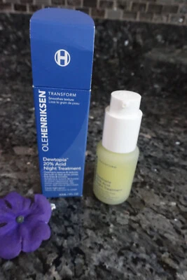 OLEHenriksen Dewtopia 20% acid night treatment new in box 1oz - Image 1 of 3