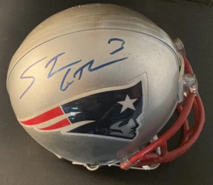 Stephen Gostkowski #3 signierter New England PATRIOTS Mini-Helm Echtheitszertifikat Riddell - Bild 1 von 3