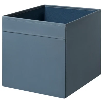 IKEA DRONA Storage Box for Kallax Shelving Unit Organizer Blue 33x38x33cm - Image 1 of 4