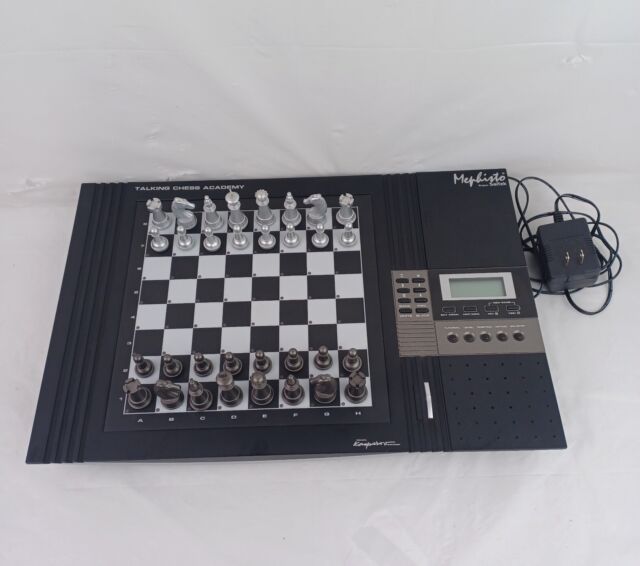 Saitek Mephisto Explorer Pro Electronic Chess Game Endorsed Gary