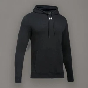 Under Armour Hustle Fleece Hoody - Uomo XL - Nero **NUOVO** - Foto 1 di 4