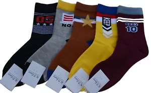 5 Paar tief geschnittene Herrensocken Kissen Knöchelsocken Komfort atmungsaktive Freizeitsocken - Bild 1 von 1