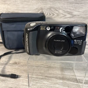 Fuji Discovery 1000 Zoom Date Panorama 35mm-80mm Point & Shoot Film Tested/Works - Picture 1 of 16