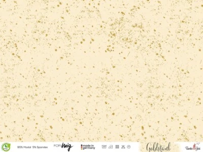 Bio Modal Sweat Goldstaub  Lillestoff   BIO - Bild 1 von 2