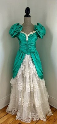 Vintage Zum Zum Dress 1980s Prom Party XS - Image 1 of 4