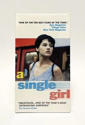 A Single Girl (VHS, 1997) Promo Copy (French , English Subtitles) New Sealed - Image 1 of 4