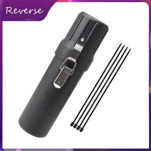 Universal Motorrad 80mm Tool Tube Kit mit Lock Latch Storage Canister Box - Picture 1 of 8