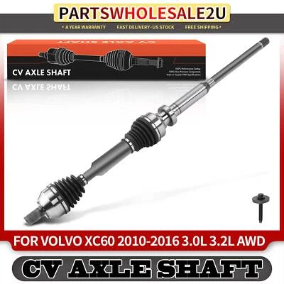 Conjunto de eje CV delantero derecho para Volvo XC60 2010-2016 3,0 L 3,2 L AWD 1700-546201 Foto 1 de 4