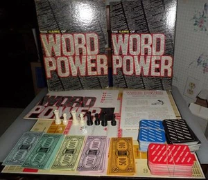 Vintage 1967 Avalon Hill Book Case Game The Game of Word Power Complete HL - Picture 1 of 6