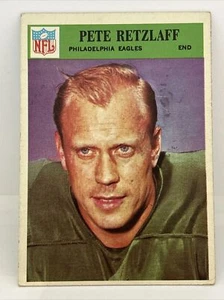 1966 Topps Pete Retzlaff #140 Philadelphia Eagles - Bild 1 von 2