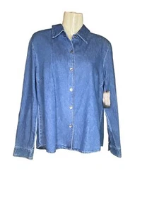 Style & Co denim Shirt NWT - Picture 1 of 12