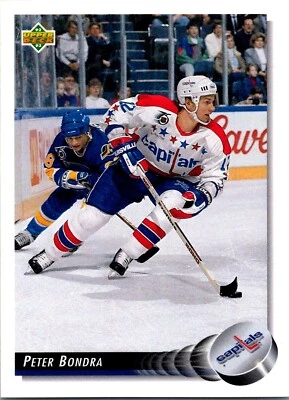 1992-93 Upper Deck Hockey - #115 Peter Bondra - Image 1 of 2