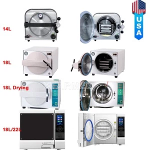 Esterilizador de vapor autoclave dental clase B 18L/22L esterilización de grado médico - Imagen 1 de 43