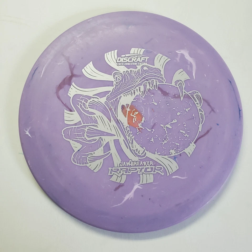 Discraft Jawbreaker Raptor–Ledgestone Edition PURPLE w/ REFLECTIVE FOIL 173-174G - Image 1 of 1