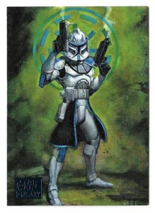 2018 Topps Star Wars Galaxy BLUE Foil Parallel #94