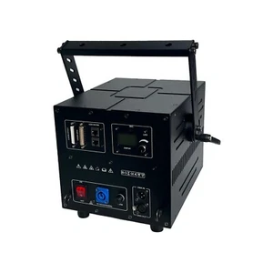 Láseres profesionales de exhibición en interiores 10W Rgb Lazer Ilda Dmx luz láser de control - Imagen 1 de 7