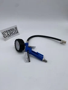 PISTOLA DI GONFIAGGIO IN ALLUMINIO CON MANOMETRO ATTACCO RAPIDO - HU-FIRMA - Bild 1 von 3