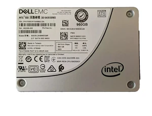 DELL EMC 0T50K8 D3-S4510 SERIES 960GB SATA 6Gbps 2.5' SSD SSDSC2KB960G8R T50K8 - Picture 1 of 1