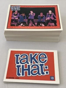 NNME Take That Complete Set of 66 Cards & 11 Stickers 1993 - Picture 1 of 1