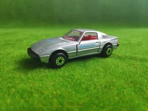 Matchbox Superfast Mazda RX7 1983 MB76 Bulgarian Base - Silver / Red - Picture 1 of 6