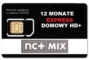 TNK NC+ na karte - Pakiet Domowy HD+ 12 m-ceTELEWIZJA NA KARTĘ,DOŁADOWANIE - Bild 1 von 1
