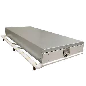 1800 x 800 X 200mm Aluminium Ute Tray Toolbox Under Tray Trundle Sliding Drawer - Picture 1 of 1