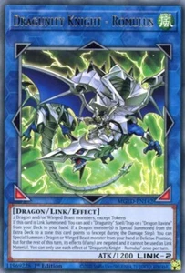YGO-3x-Near Mint-Dragunity Knight - Romulus - MGED-EN142 - Rare - 1st Edition-Ma - Picture 1 of 1