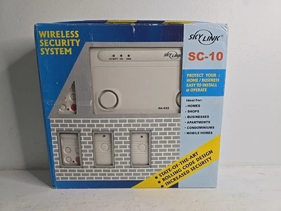Wireless Security Alarm System w/ Control Panel, 4-Zone System, **NEW** - Image 1 of 4