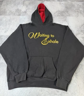 VTG 1995 Whitney Houston Waiting To Exhale Movie Promo Hoodie Sweatshirt 90s XXL - Image 1 of 4