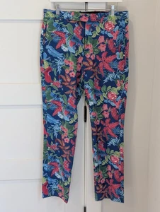 RLX Ralph Lauren Mens 33x32 Tailored Fit Lightweight Golf Pants Tropical Floral - Picture 1 of 15