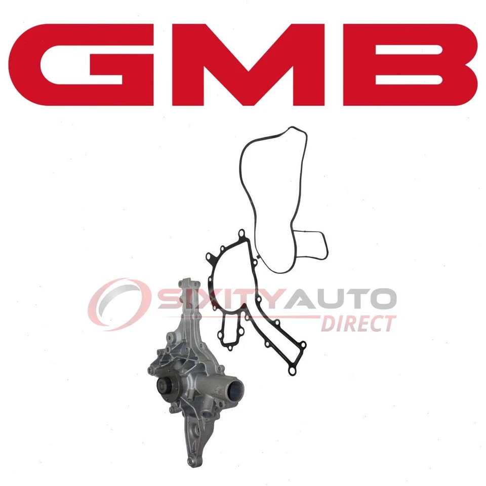 GMB Water Pump for 2000-2006 Mercedes-Benz SL500 5.0L V8 - Coolant kz - Изображение 1 из 4