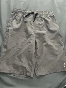 Boys Hurley gray shorts size large - Picture 1 of 6