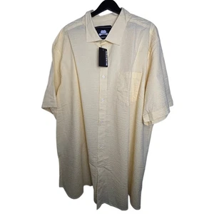 Winston hell Baumwolle buttergelb Knopfleiste 4XLT neu mit Etikett - Bild 1 von 5