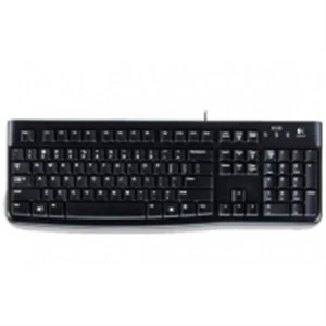 Logitech K120 Tastatur schwarz USB 1,5m US International - Bild 1 von 5