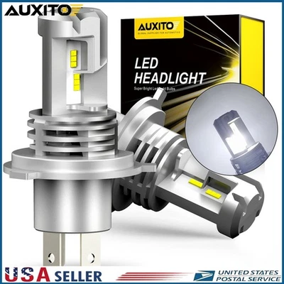 AUXITO LED Faro Bombilla Conversión H4 9003 HB2 Alto Bajo Haz 6500K 24000LM H Foto 1 de 4
