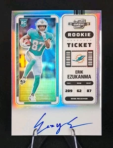 Erik Ezukanma 2022 Panini Contenders Optic #116 Rookie Ticket Auto - Picture 1 of 2