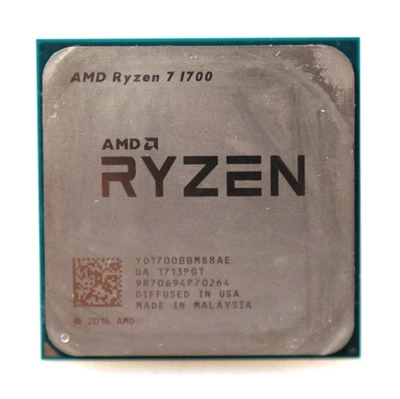 Procesador AMD Ryzen 7 1700 3 GHz 8 núcleos AM4 65 W 64 bits YD1700BBM88AE Foto 1 de 2