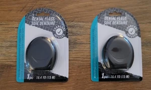 Lot of 2 Charcoal Infused Fresh Scent Detoxifying Dental Floss 32.8 Yds - Picture 1 of 2