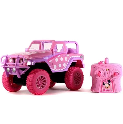Jada Toys Disney Junior 1:16 Minnie Mouse Jeep Wrangler Remote Control Car - Image 1 of 4