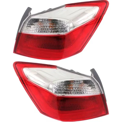 Luz trasera halógena exterior izquierda y derecha CAPA para Honda Accord Sedán EX LX 13-15 Foto 1 de 4