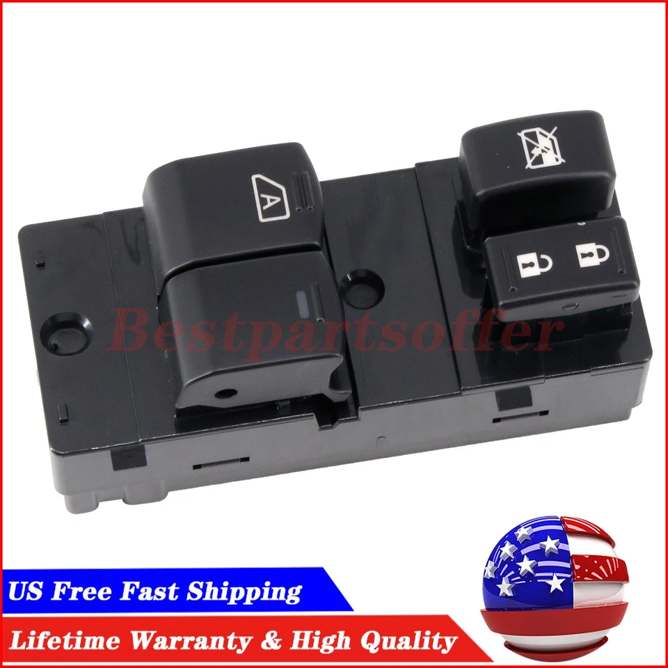 For 2012-2021 Nissan NV1500 NV2500 NV3500 Master Window Switch LH Left Side - Изображение 1 из 4