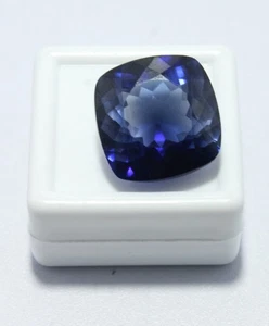 25.50 Ct Natural Sapphire | Cushion Cut Color Change Gemstone for Jewelry Making - Picture 1 of 7