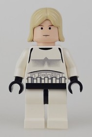 Luke Skywalker Stormtrooper Star Wars Genuine Lego Minifigure From 10188 sw0204