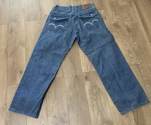 Levis 569 Loose Straight Jeans Herren 34x30 Blau Loose Fit Dark Wash - Bild 1 von 13