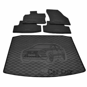 Protector maletero + alfombras de goma a medida kit SEAT Ateca 2WD desde 2017- - Imagen 1 de 8