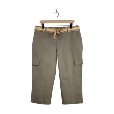 Pantalones cargo recortados Briggs New York | Mujer | Talla 16P Foto 1 de 4