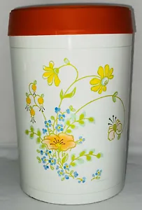 Corelle Cheinco *WILDFLOWER* 8 1/4" METAL CANISTER - Picture 1 of 2